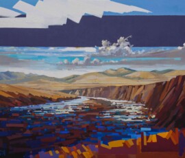 Old Man River 1.
Southern Alberta, Canada
oil on canvas
52 x 72"
SOLD