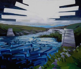 Old Man River 3.
Southern Alberta, Canada
oil on canvas
SOLD